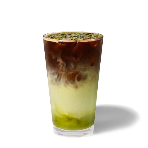 Iced Pistachio Flavour Macchiato