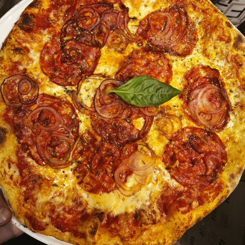 Pizza Diavolo (scharf)
