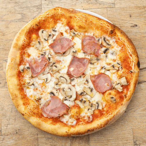 Pizza Prosciutto e Funghi