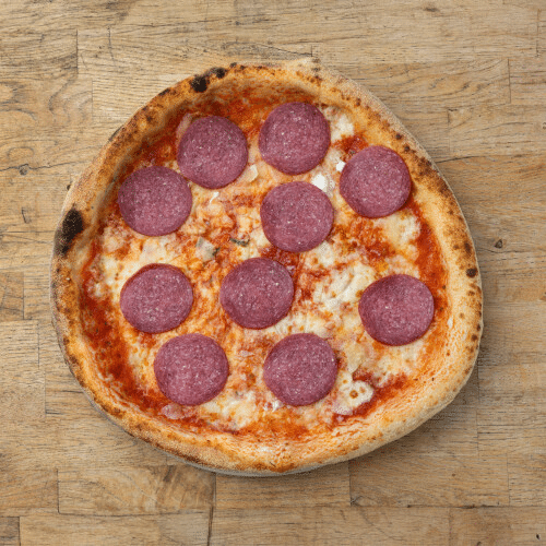 Pizza Rindersalami