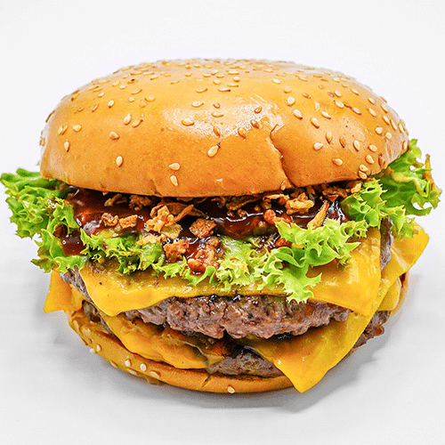 Western Barbecue Double Cheeseburger