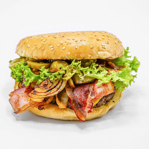Texas Barbecue Cheeseburger (scharf)