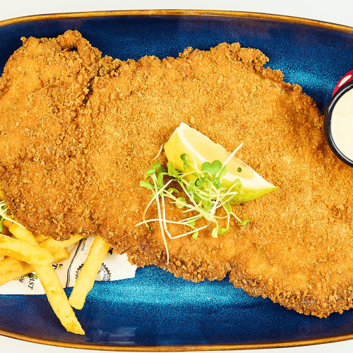 Knusprige Engelschnitzel