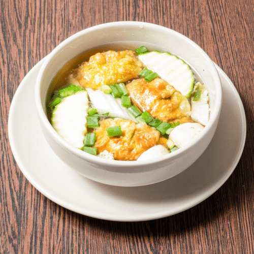 Gyoza Suppe. ( veg. mild)