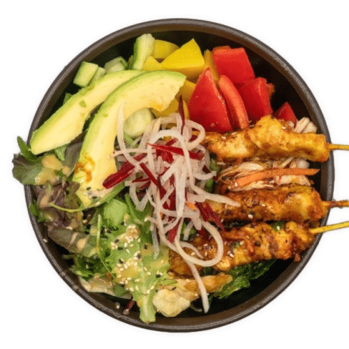 Sate Chicken Bowl