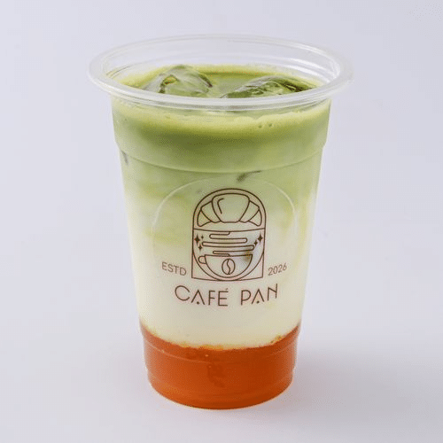 Ice Mango Matcha Latte 0,3l