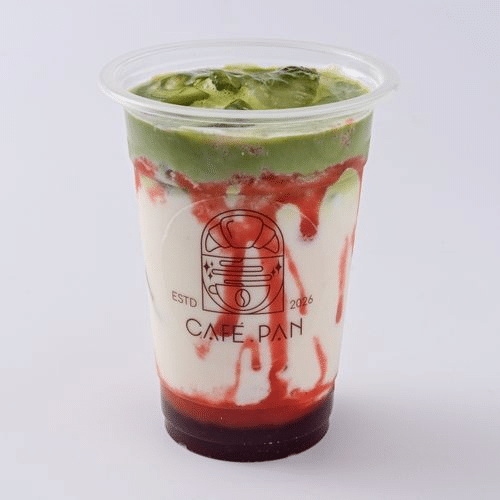 Ice Strawberry Matcha Latte 0,3l