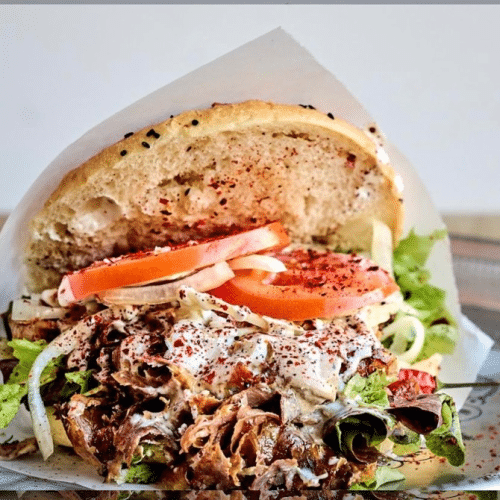 Döner Kebab Sandwich ( Fleisch aus Eigenproduktion )