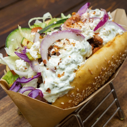 Döner Sandwich mit Käse