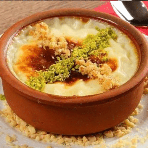 Türkische Milchreis Hausgemacht