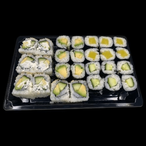 Menü 1 (vegetarisch, 4 Stück)