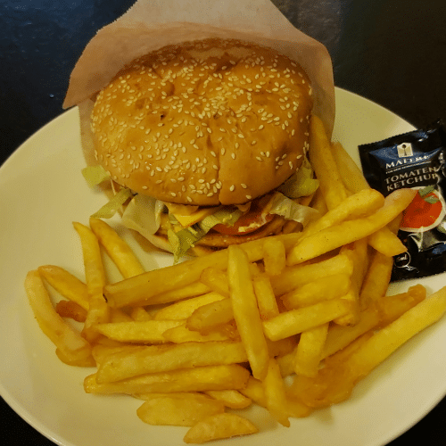 Crispy Chicken-Burger