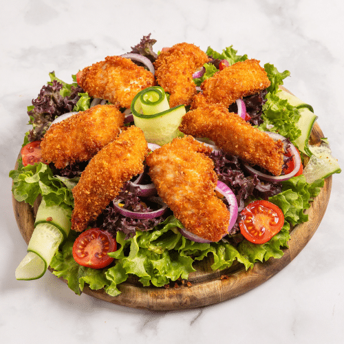Crispy Chicken Salat