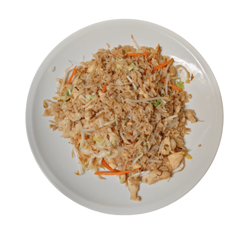 Gebratener Reis mit Hühnerfleisch