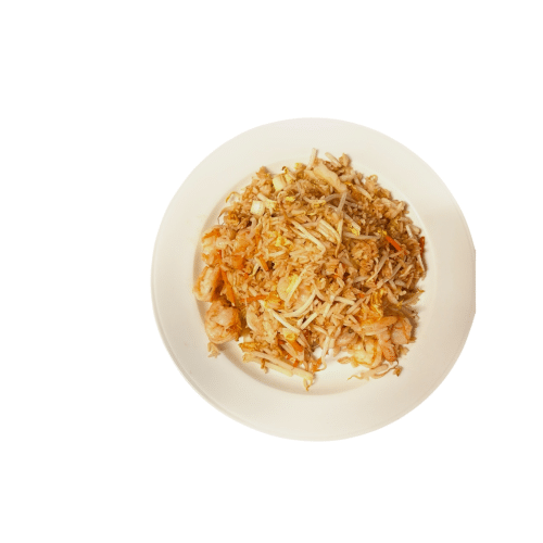 Gebratener Reis mit Krabben