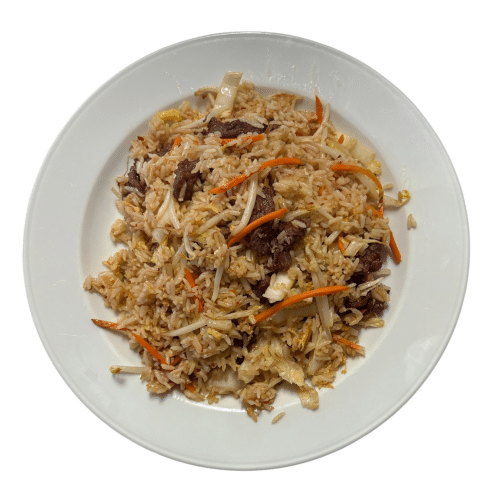 Gebratener Reis mit Rindfleisch