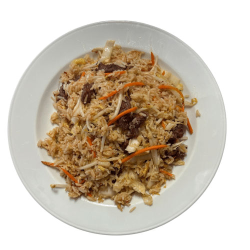 Gebratener Reis mit Rindfleisch