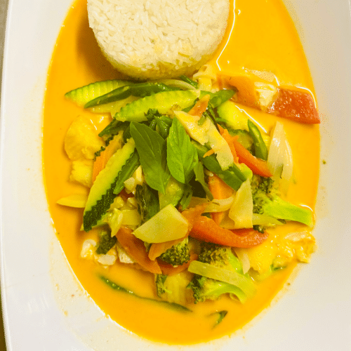 20-rau Curry (leicht scharf)