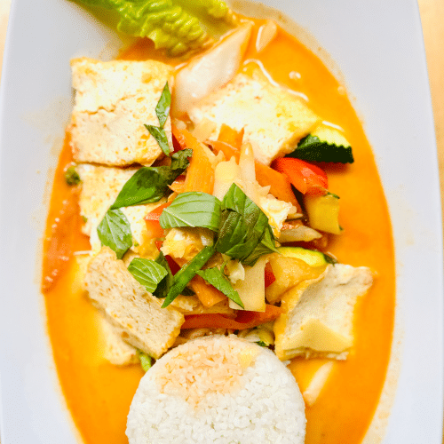 21-tofu Curry (leicht scharf)