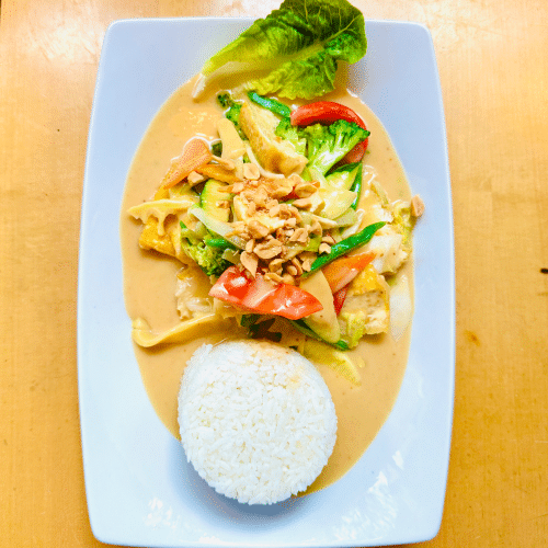 26-tofu Sate (leicht scharf)