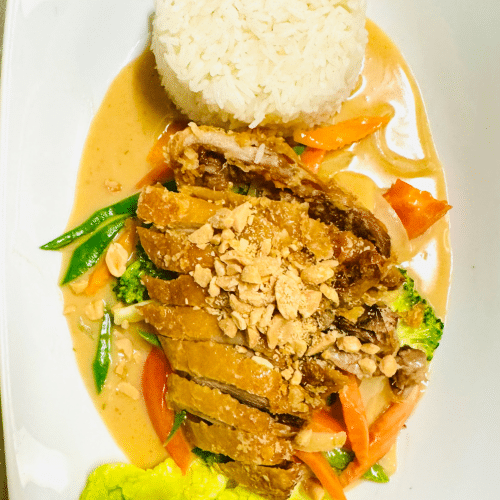 52-Vịt  Sate (leicht scharf)