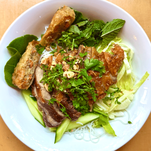 85-Bún Vit - Cha Gio