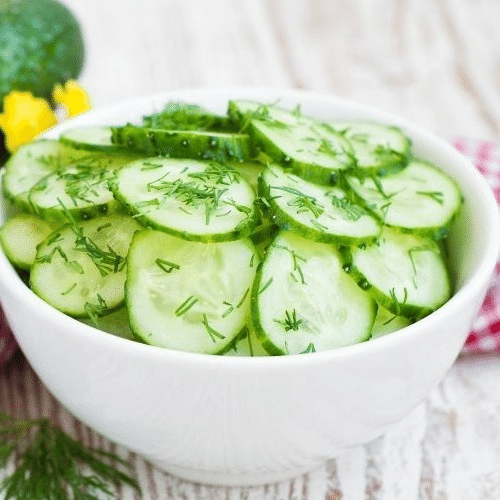 Gurkensalat (vegetarisch)