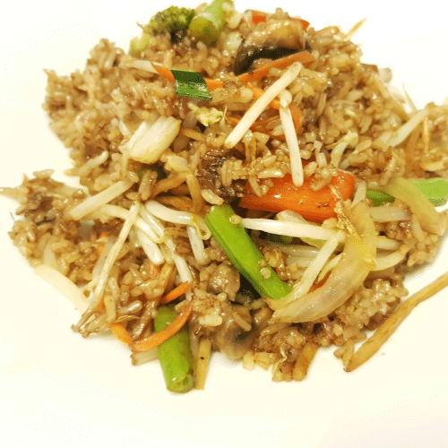 Gebratener Reis mit Wokgemüse