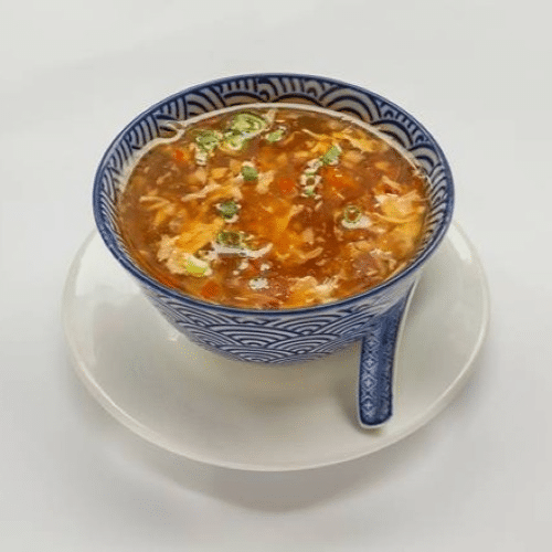 Peking-Suppe (sauer, scharf)
