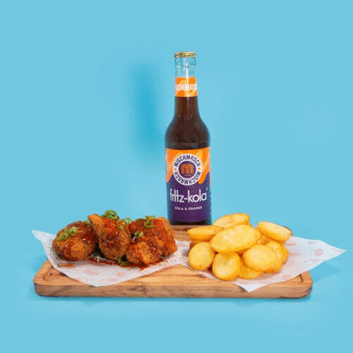 Hot Honey Wings Menü