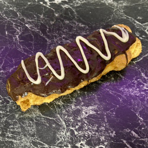 Éclair mit Crème pâtissière