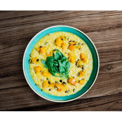 Risotto alla Zucca e Rucola