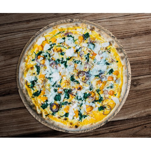  Pizza Zucca e Spinaci