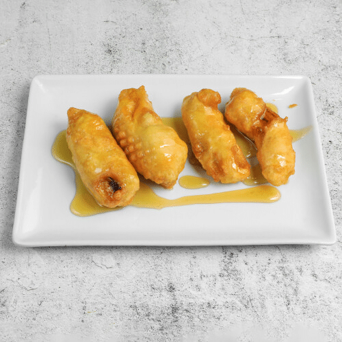Frittierte Banane