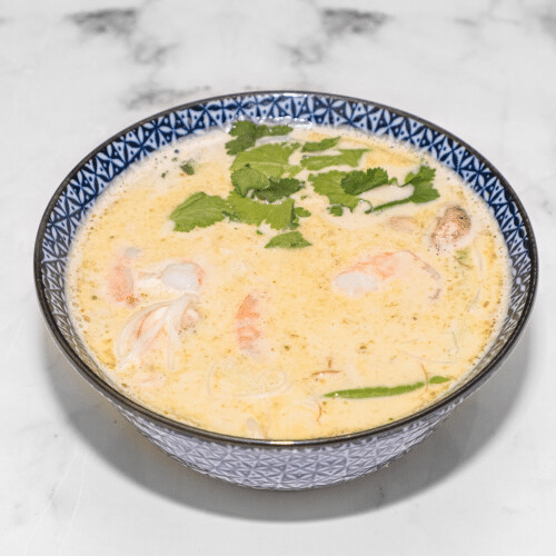 Curry-Suppe mit Shrimps (pikant)
