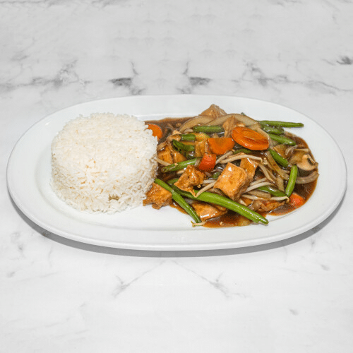 Tofu nach Asia-Art
