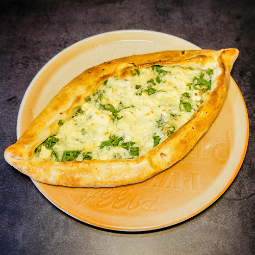 Pide mit Spinat