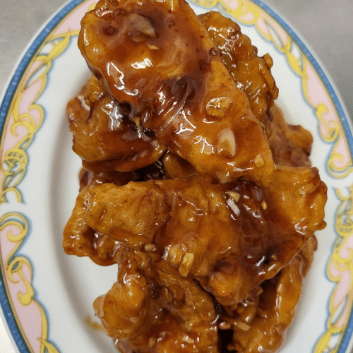 Knuspriges Schweinefilet (paniert) [39 锅包肉]