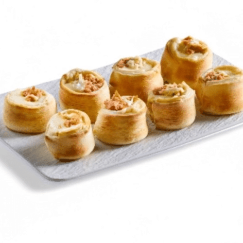 Gefüllte Pizzabrötchen
