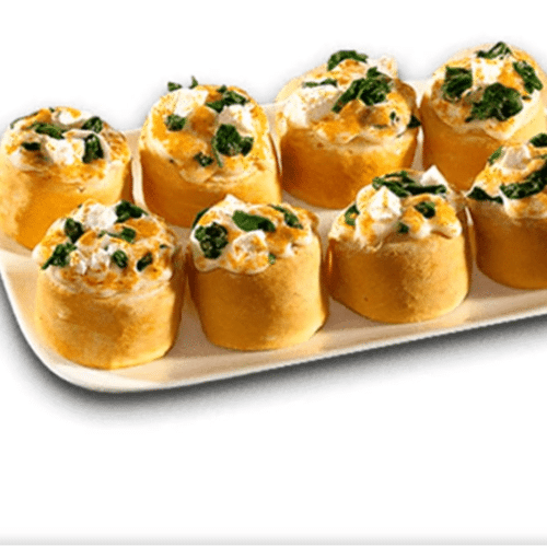 Gefüllte Pizzabrötchen