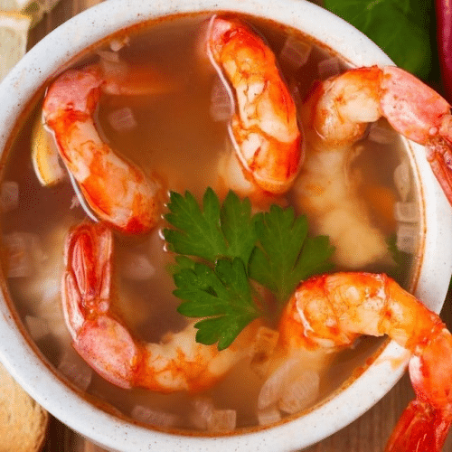 Garnelensuppe