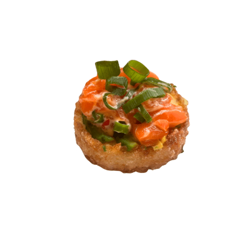 crispy Sushi Rice -Lachs 1 Stück