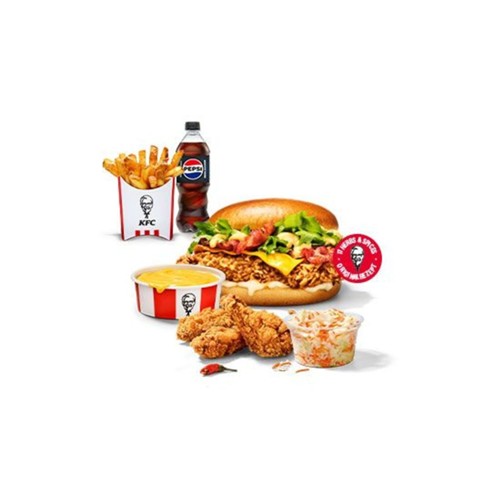Cheese & Bacon Burger Box