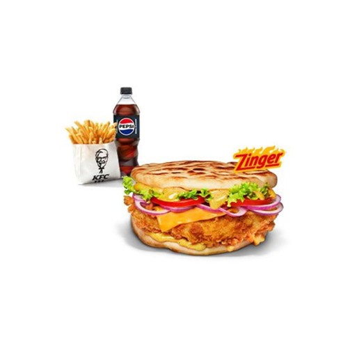 Zinger Tandoori Naan Menü