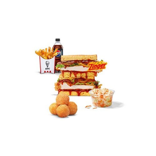 Spicy Teriyaki Sando Combo