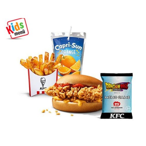 Kids Menü - Crispy Burger