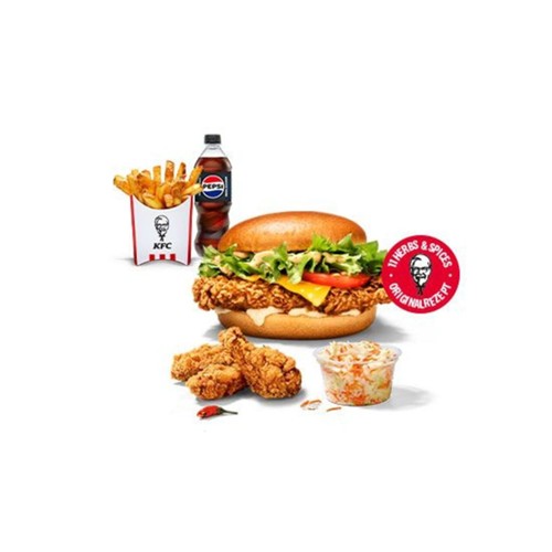 Colonel Original Burger Box