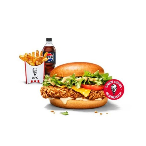 Colonel Original Burger Menü