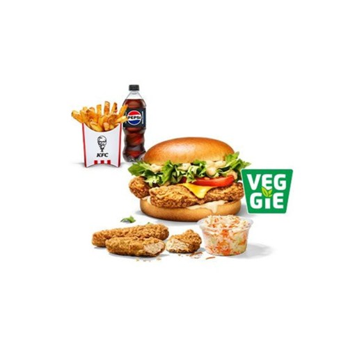 Colonel Veggie Burger Box