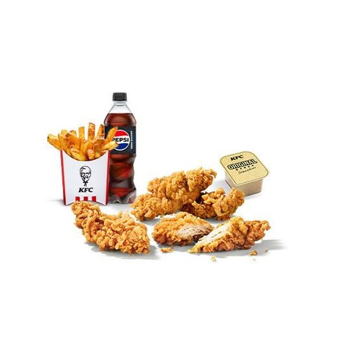 4er Crispy Menü